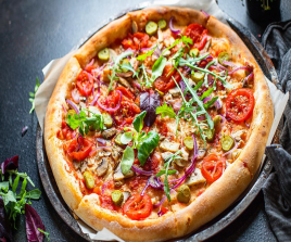 pizza vegetariana